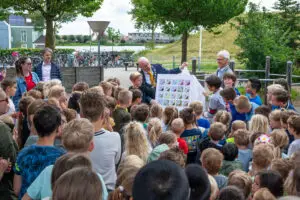 Feestelijke opening Vlinderontdekkingstocht HOuten