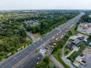 Wederom verkeersinfarct in de regio